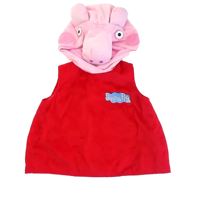 Peppa Pig Girls Pink | Red Costume Size: 3-4T Pink | Red