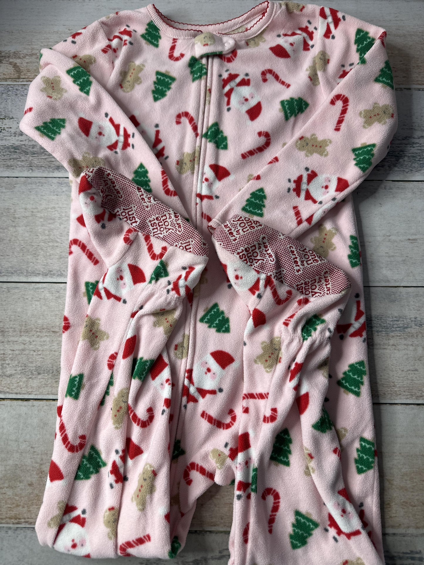 Carters Girls pink | Santa Pajamas Size: 5T pink | Santa