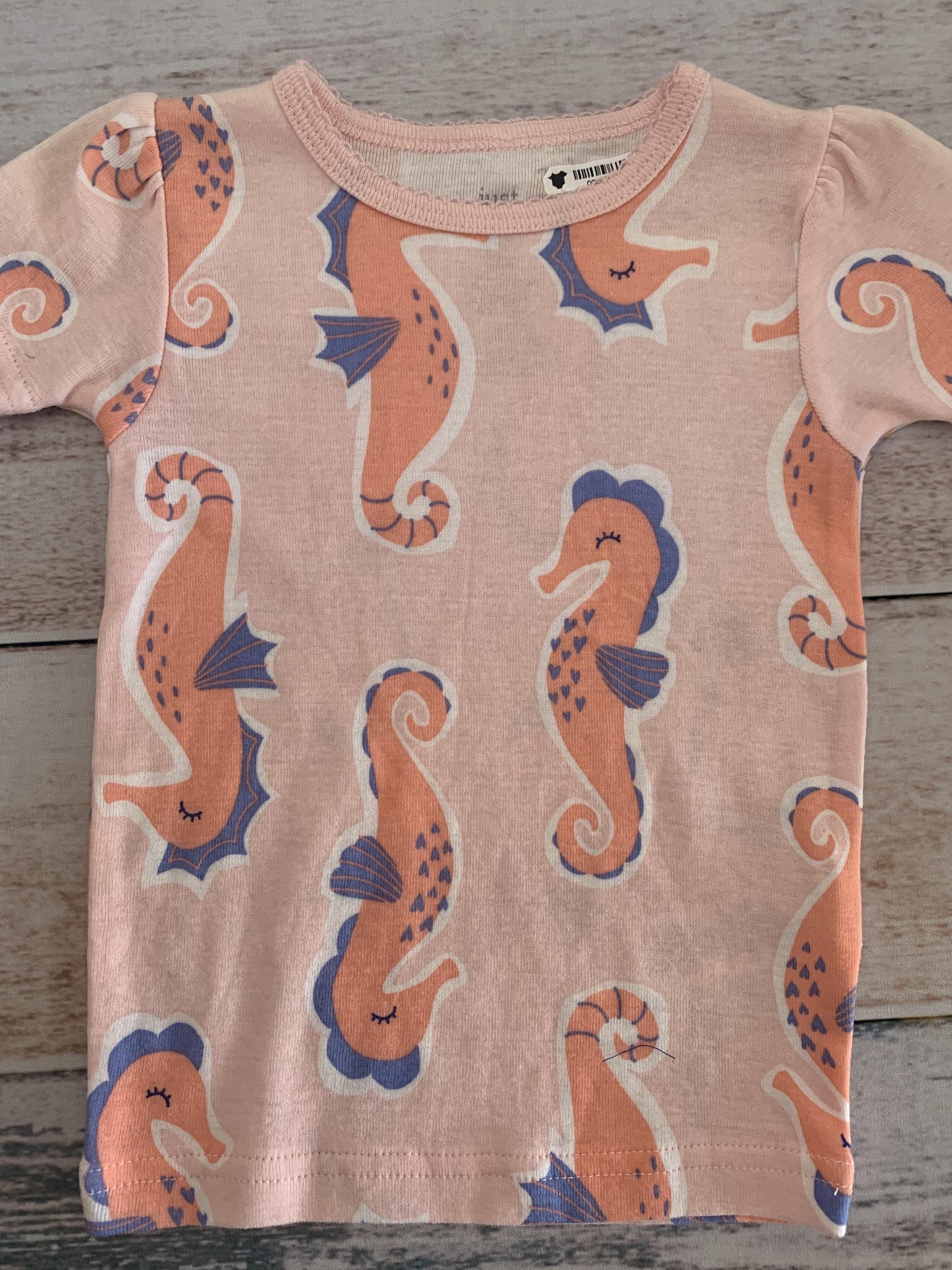 Just Born Girls pink | Sea Animals Pajamas Size: 12M pink | Sea Animals