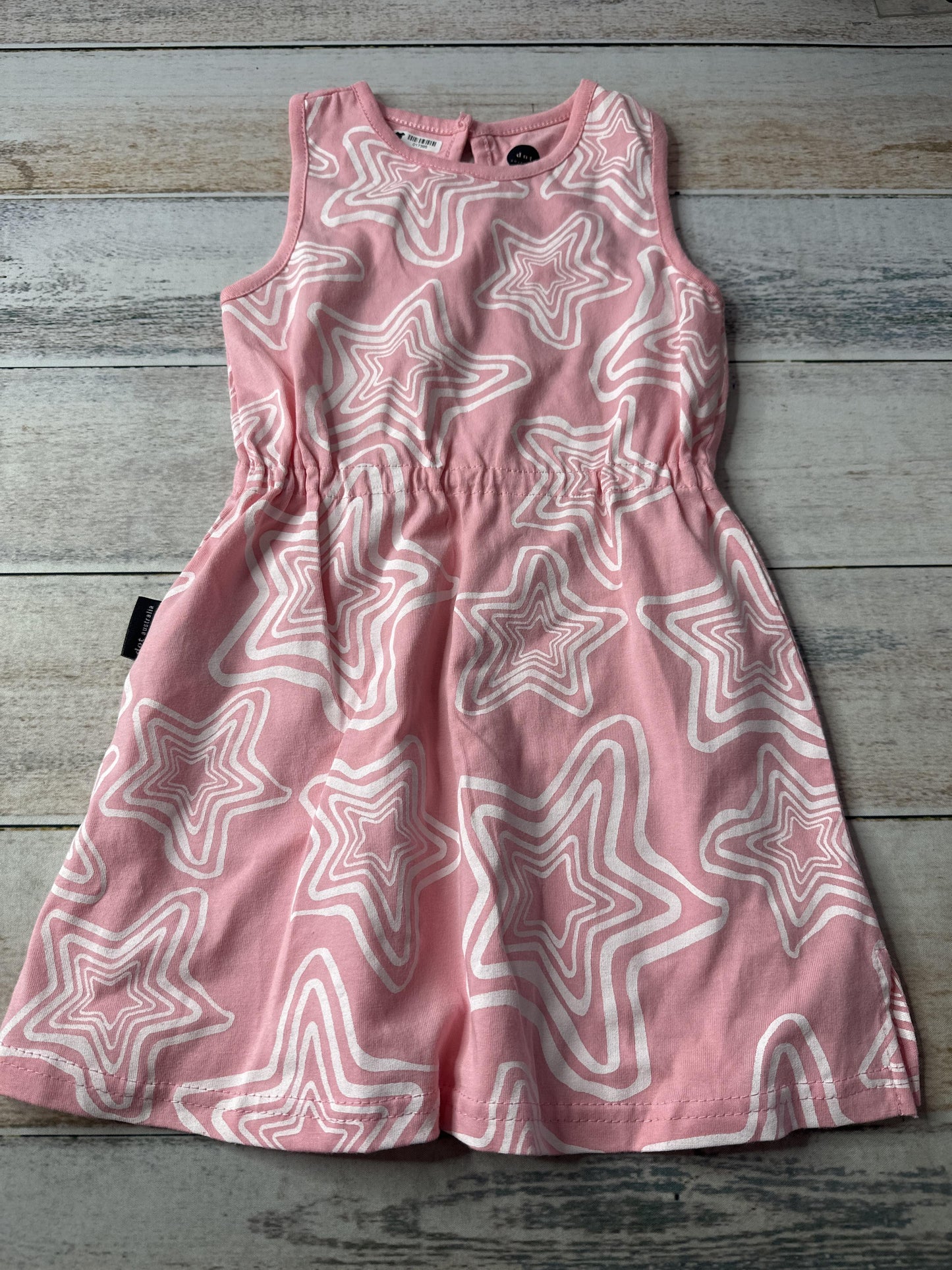Girls pink | Stars Dress Size: 4T pink | Stars