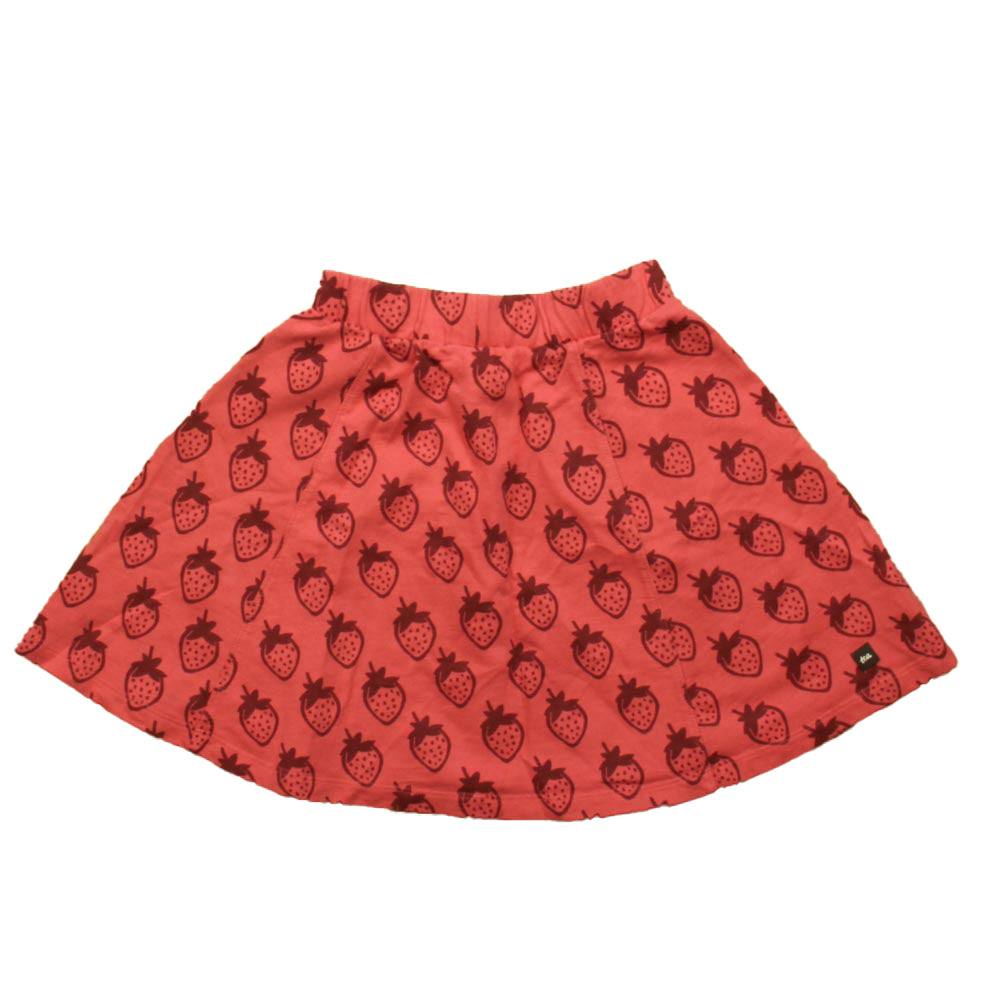Tea Collection Girls Pink Strawberries Skirt Size: 6 Years Pink Strawberries