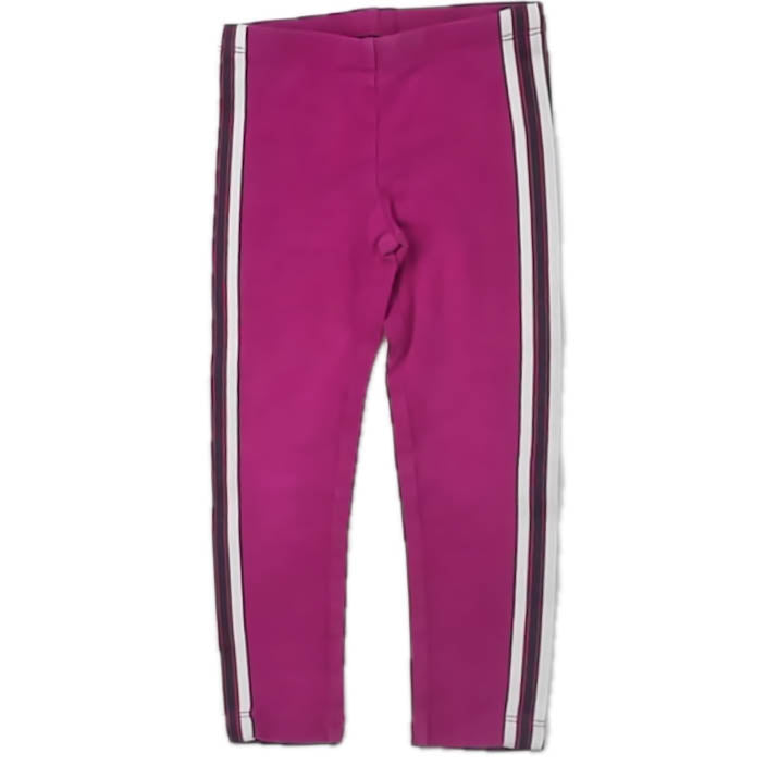 Tea Collection Girls Pink Stripe Leggings Size: 4T Pink Stripe