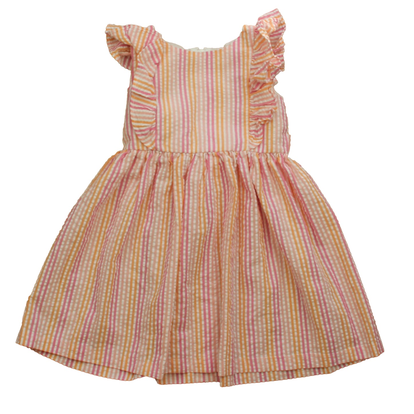 Bonnie Jean Girls Pink Stripe Dress Size: 3T Pink Stripe