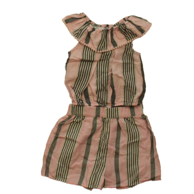 Pippa & Julie Girls Pink Stripe Apparel Sets Size: 18 Months Pink Stripe