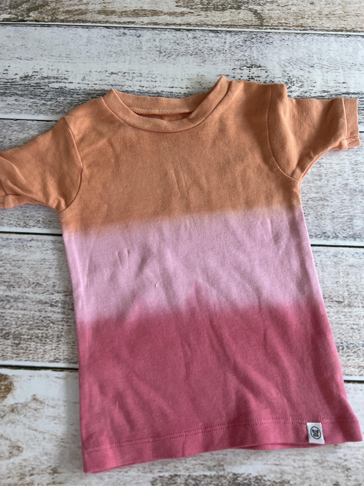 Honest co Girls pink | Tie Dye T-Shirt Size: 18 months pink | Tie Dye
