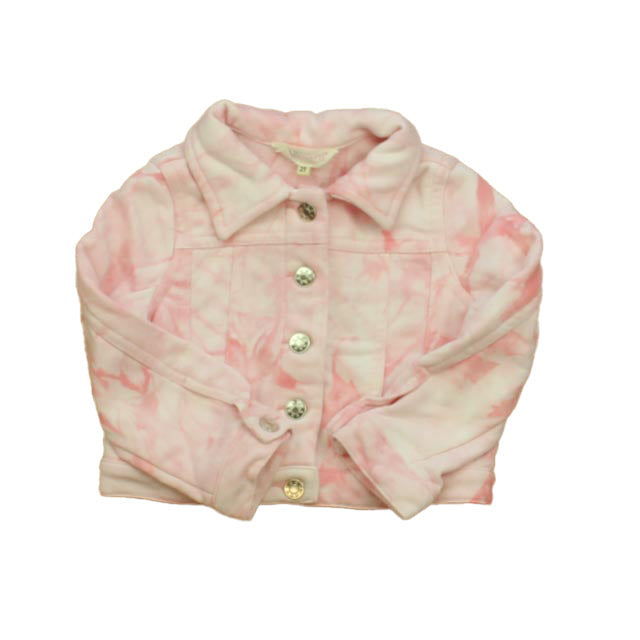 Baby Sara Girls Pink Tie Dye Jacket Size: 2T Pink Tie Dye