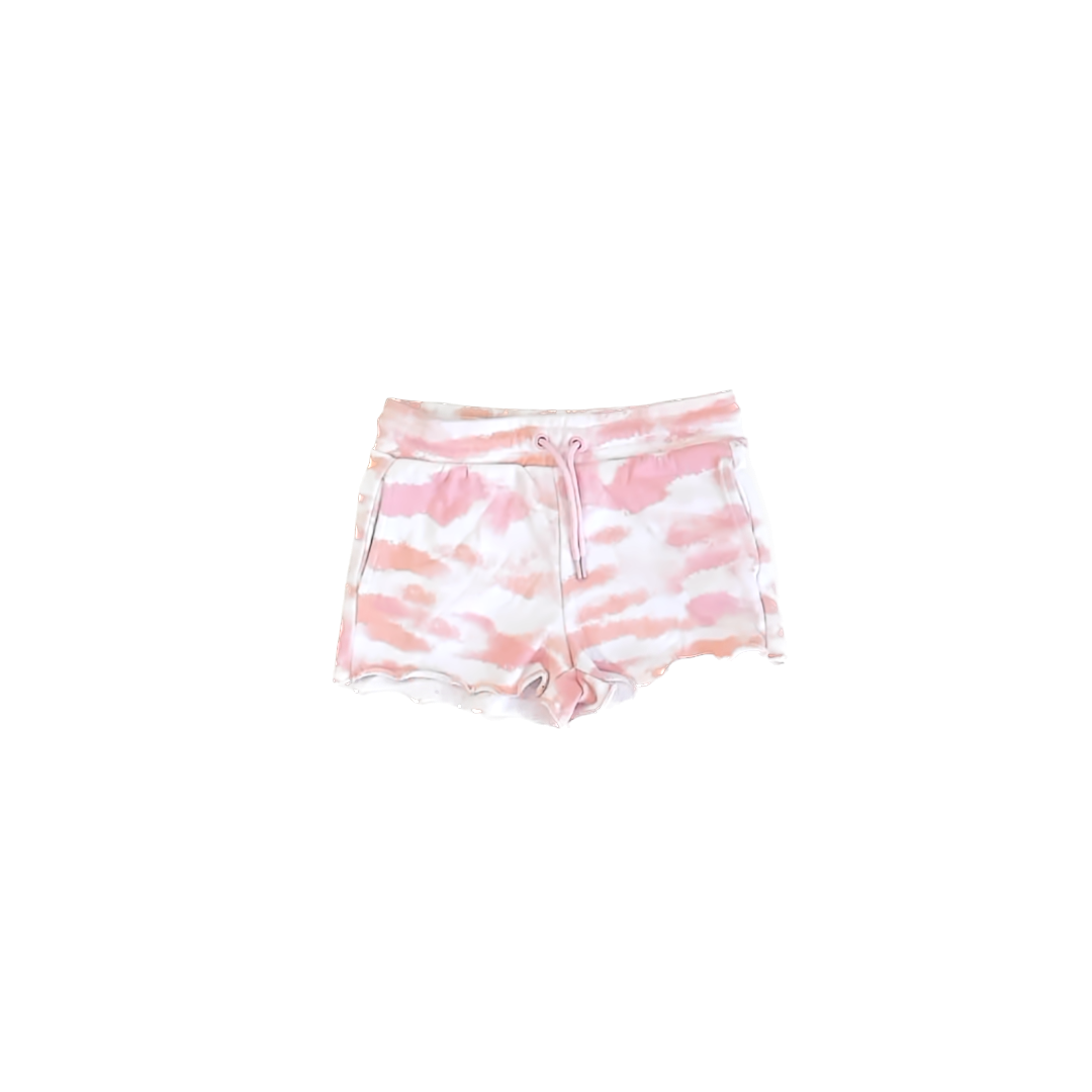Rockets Of Awesome Girls Pink Tie Dye Cargo Shorts Size: 6 Years Pink Tie Dye