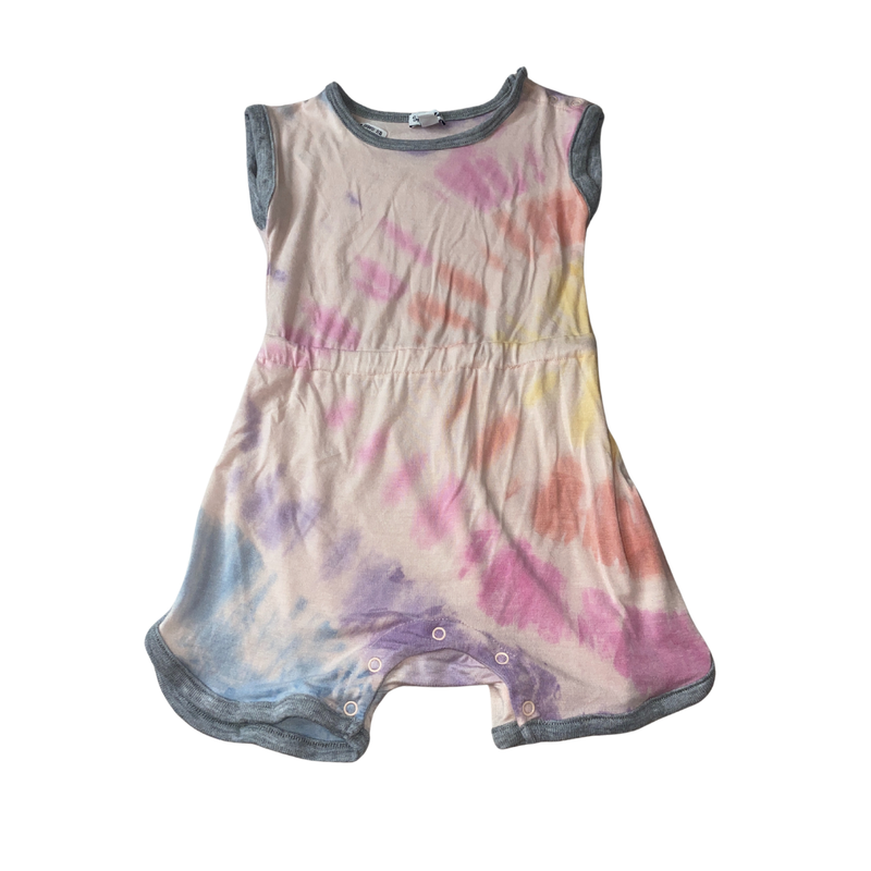 Splendid Girls pink | Tie Dye Romper Size: 12-18 months pink | Tie Dye