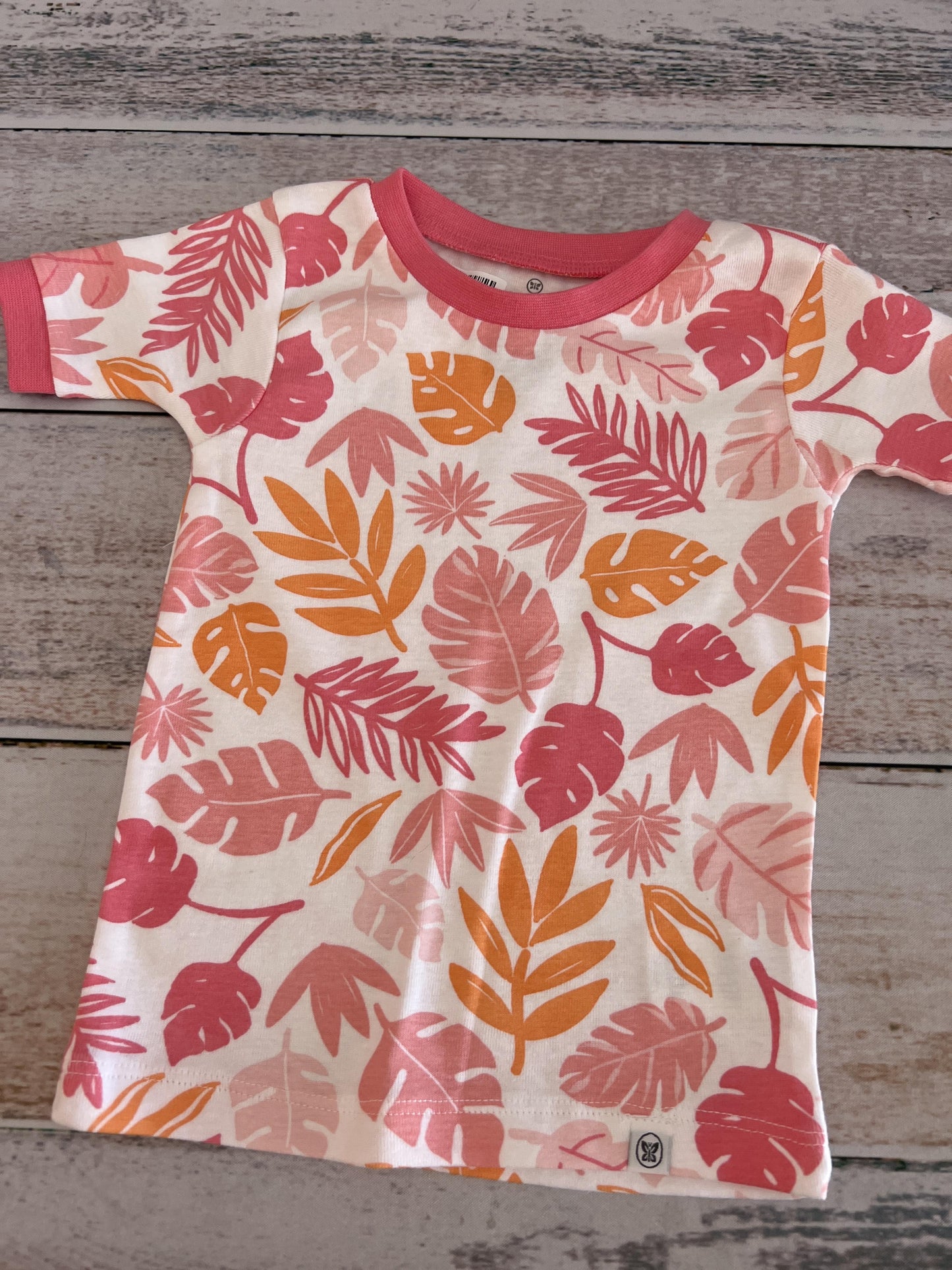 Honest co Girls pink | Tropical Pajamas Size: 18 months pink | Tropical