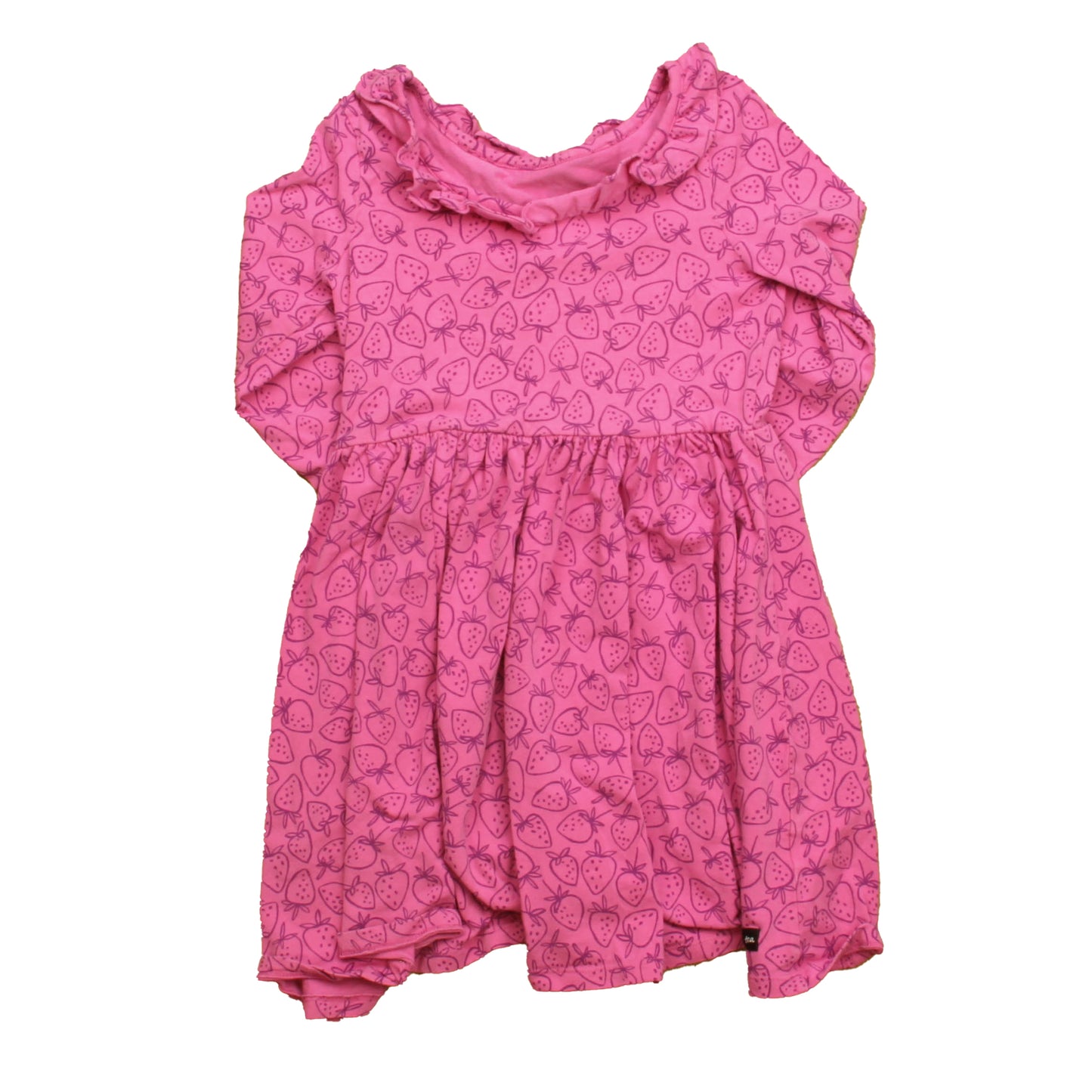 Tea Collection Girls Pink Watermelons Dress Size: 7 Years Pink Watermelons