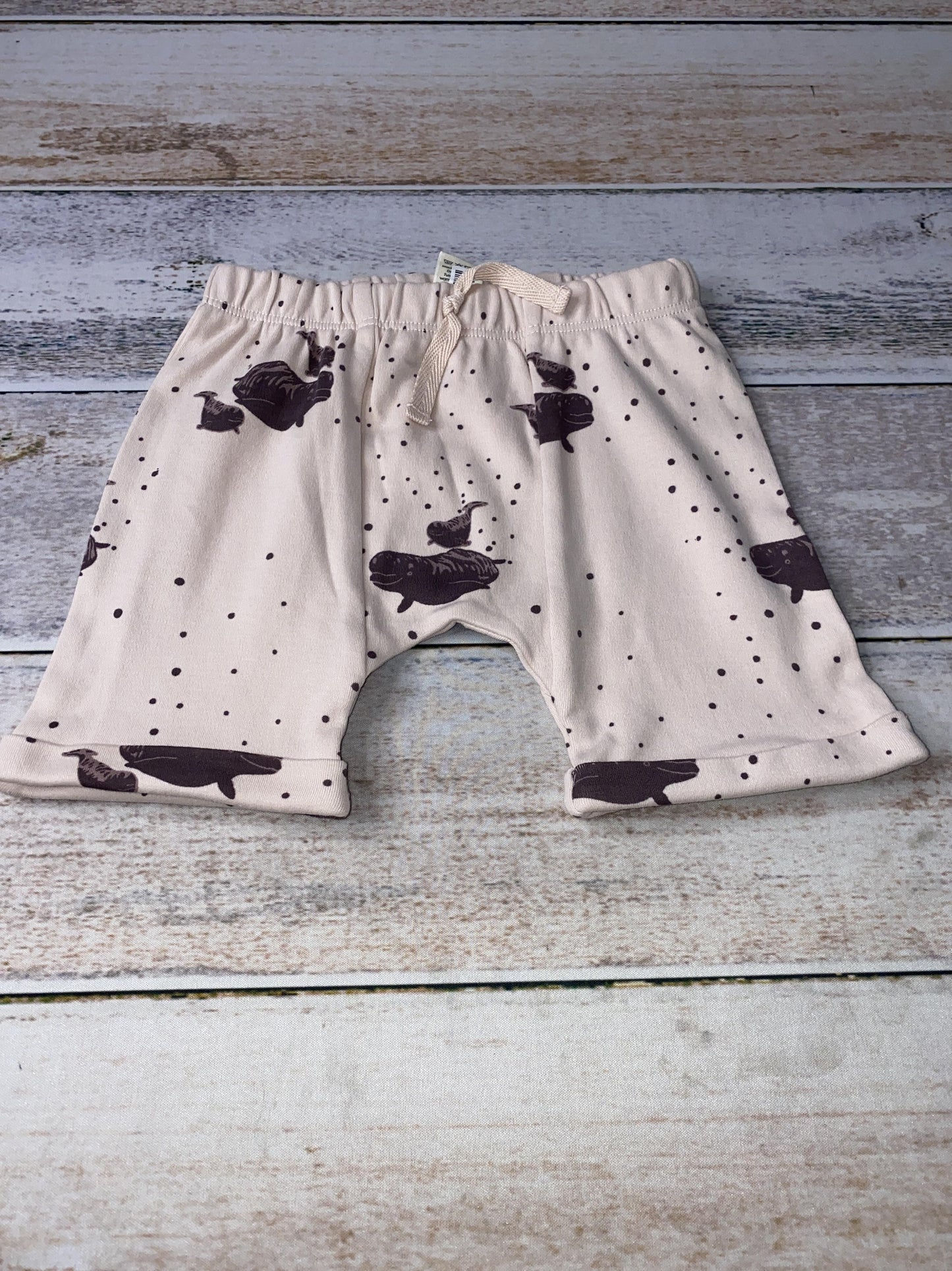 Kate Quinn Girls pink | whales Shorts Size: 12-18 months pink | whales