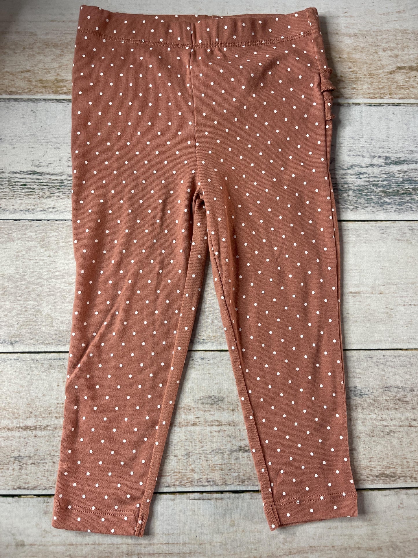 Carters Girls pink | White | polka dot Pants Size: 24 months pink | White | polka dot