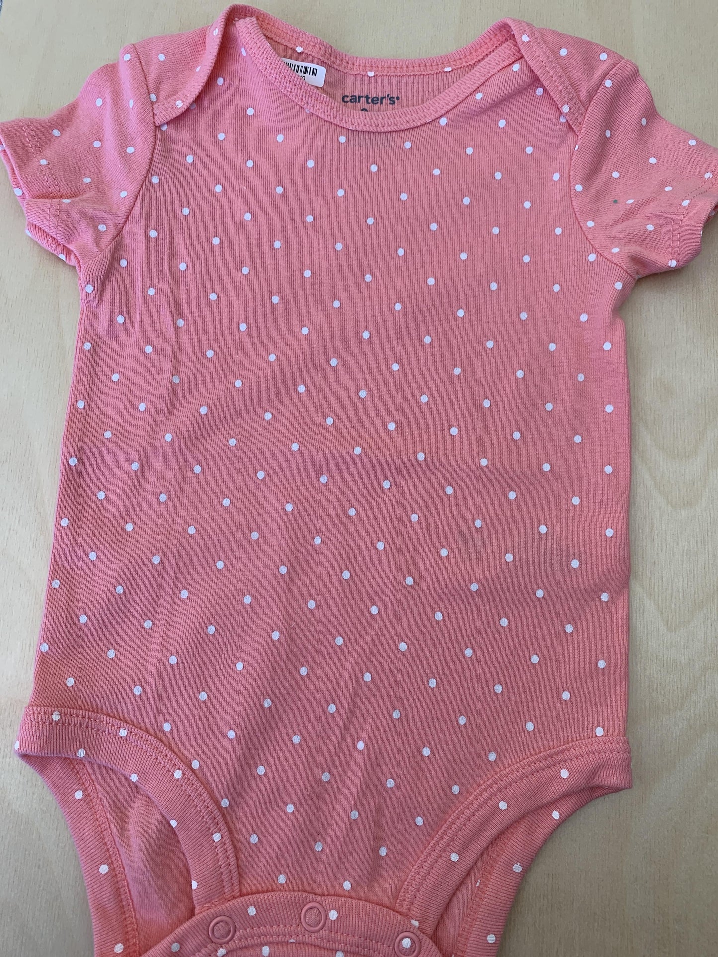 Carters Boys pink | White | polka dot Onesie Size: 9 months pink | White | polka dot