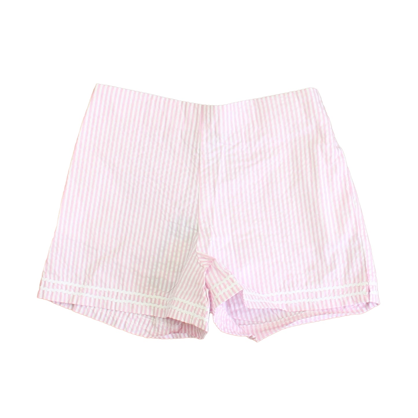 Classic Prep Girls Pink | White Stripe Shorts Size: 6-14 Years Pink | White Stripe