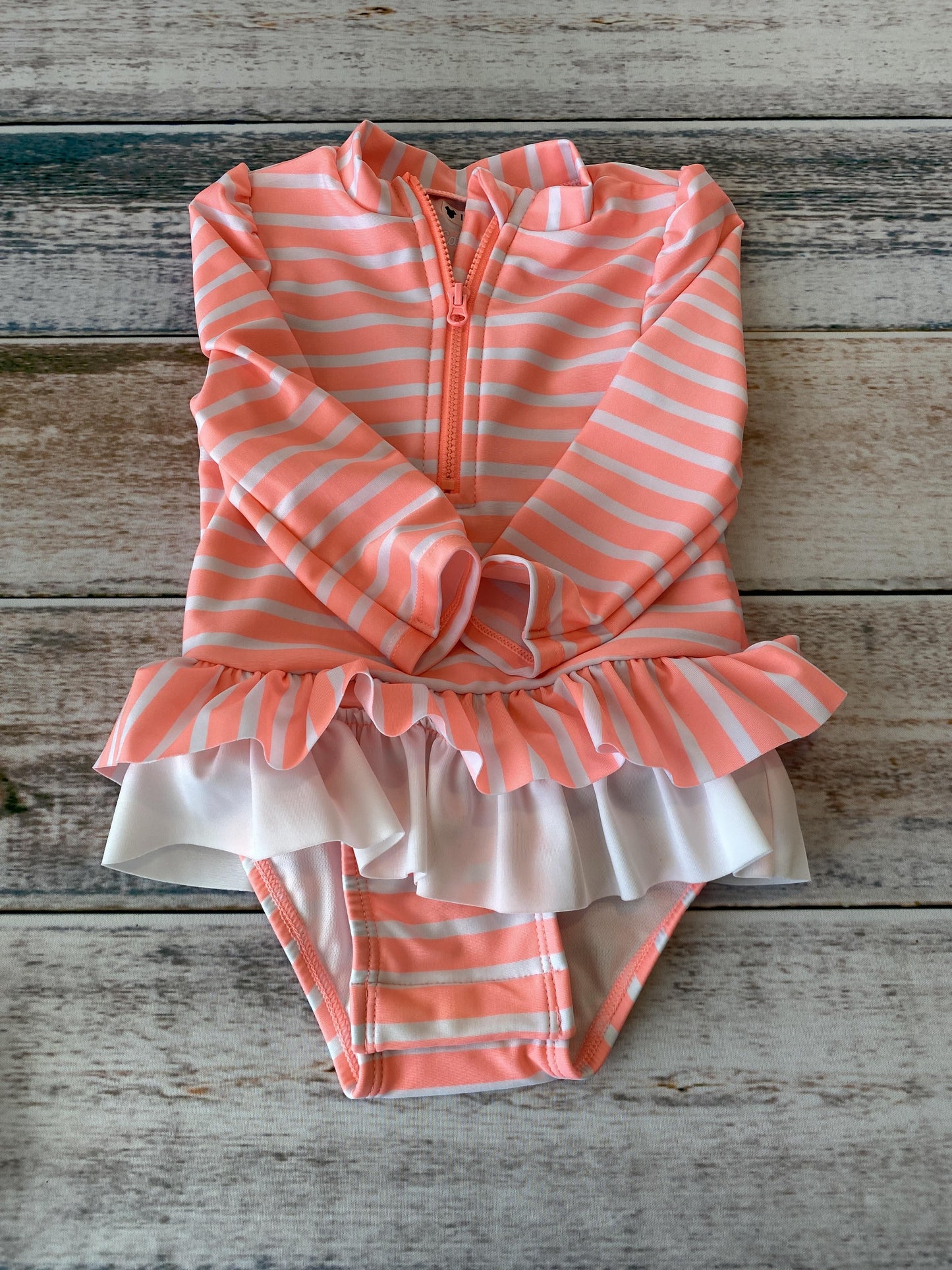 Cat & Jack Girls pink | White | Stripe Swimwear Size: 18 months pink | White | Stripe