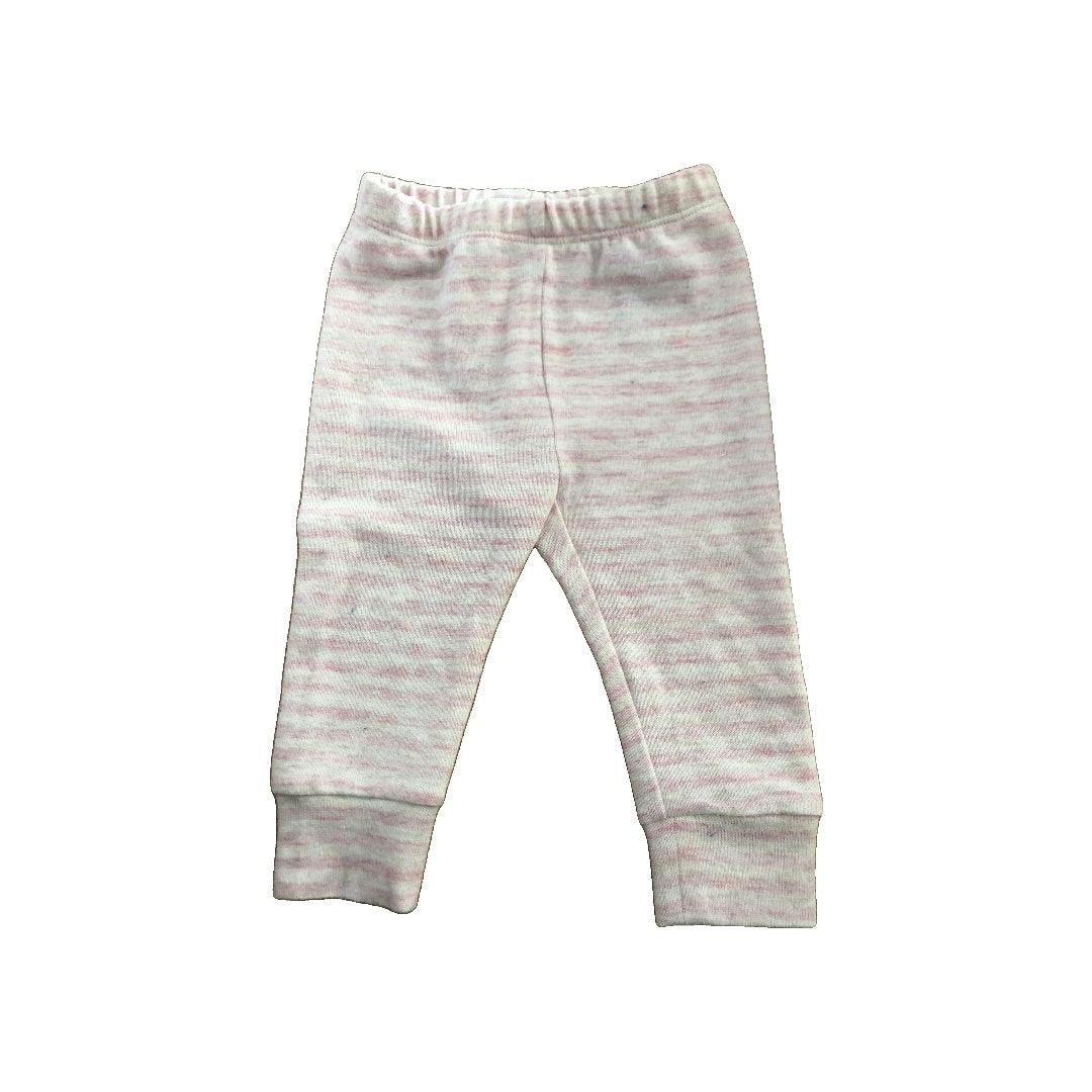 Gap Girls pink | White | Striped Pants Size: 6-12 months pink | White | Striped