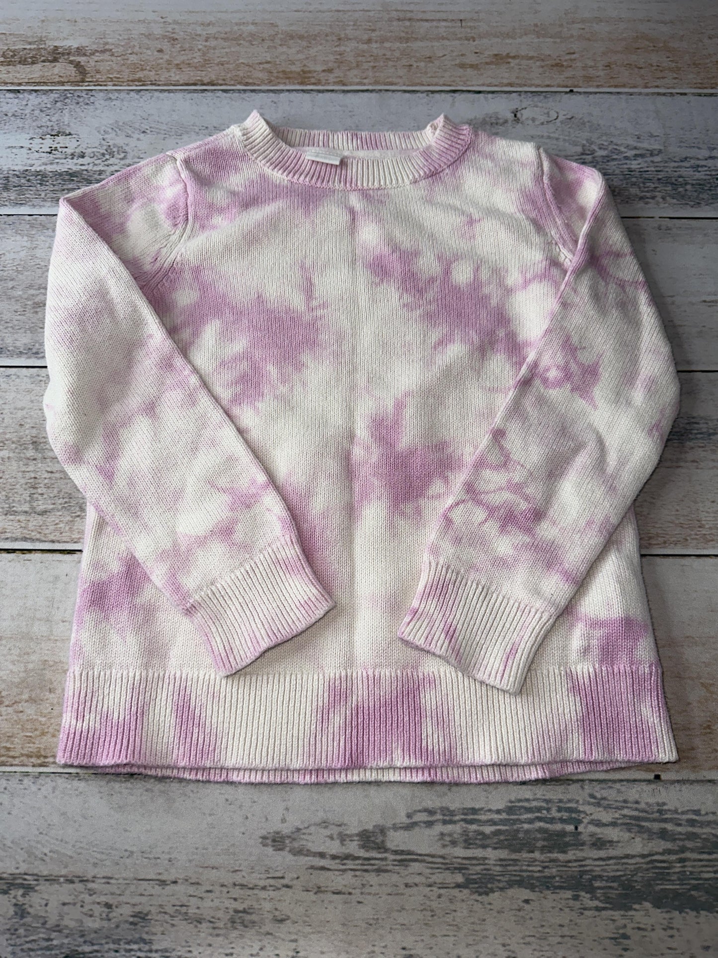 Gap Girls pink | White | Tie Dye Sweater Size: 5-6 Years pink | White | Tie Dye
