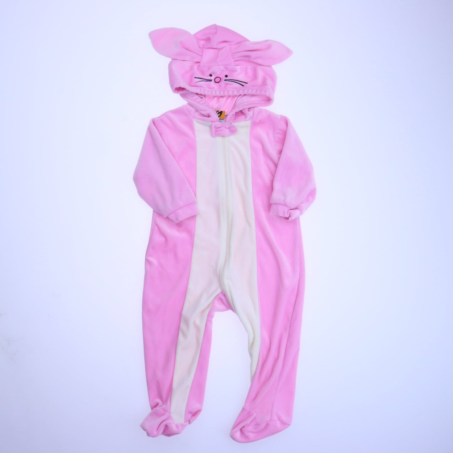 Unknown Brand Girls Pink | White Costume Size: 9 Months Pink | White