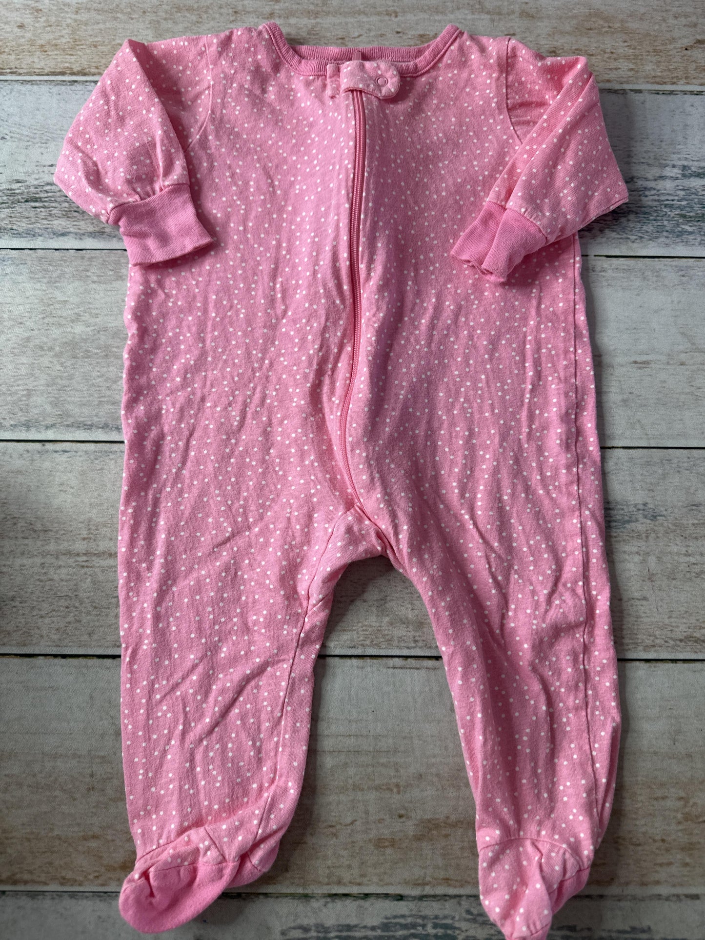Gerber Childrenswear Unisex pink | White Pajamas Size: 3-6 months pink | White