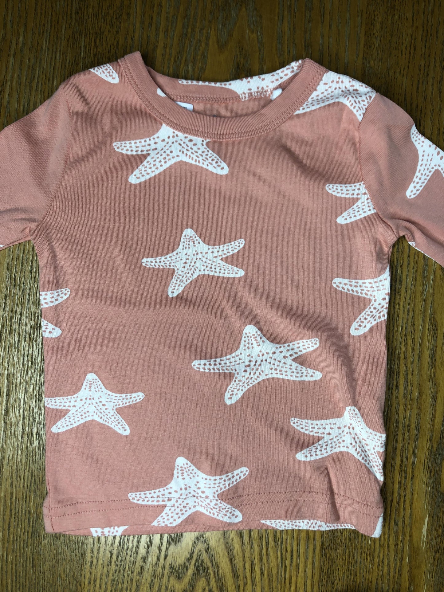 Oliver & Rain Girls pink | White Pajamas Size: 18 months pink | White