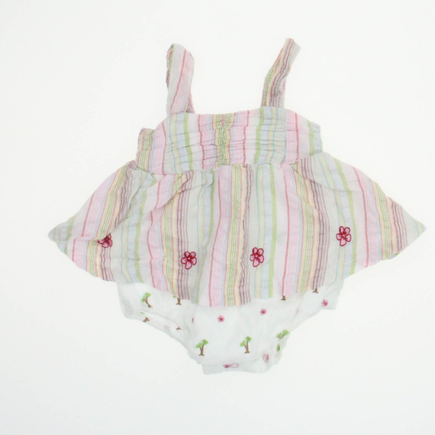 Tangerine Girls Pink | White Romper Size: 6 Months Pink | White