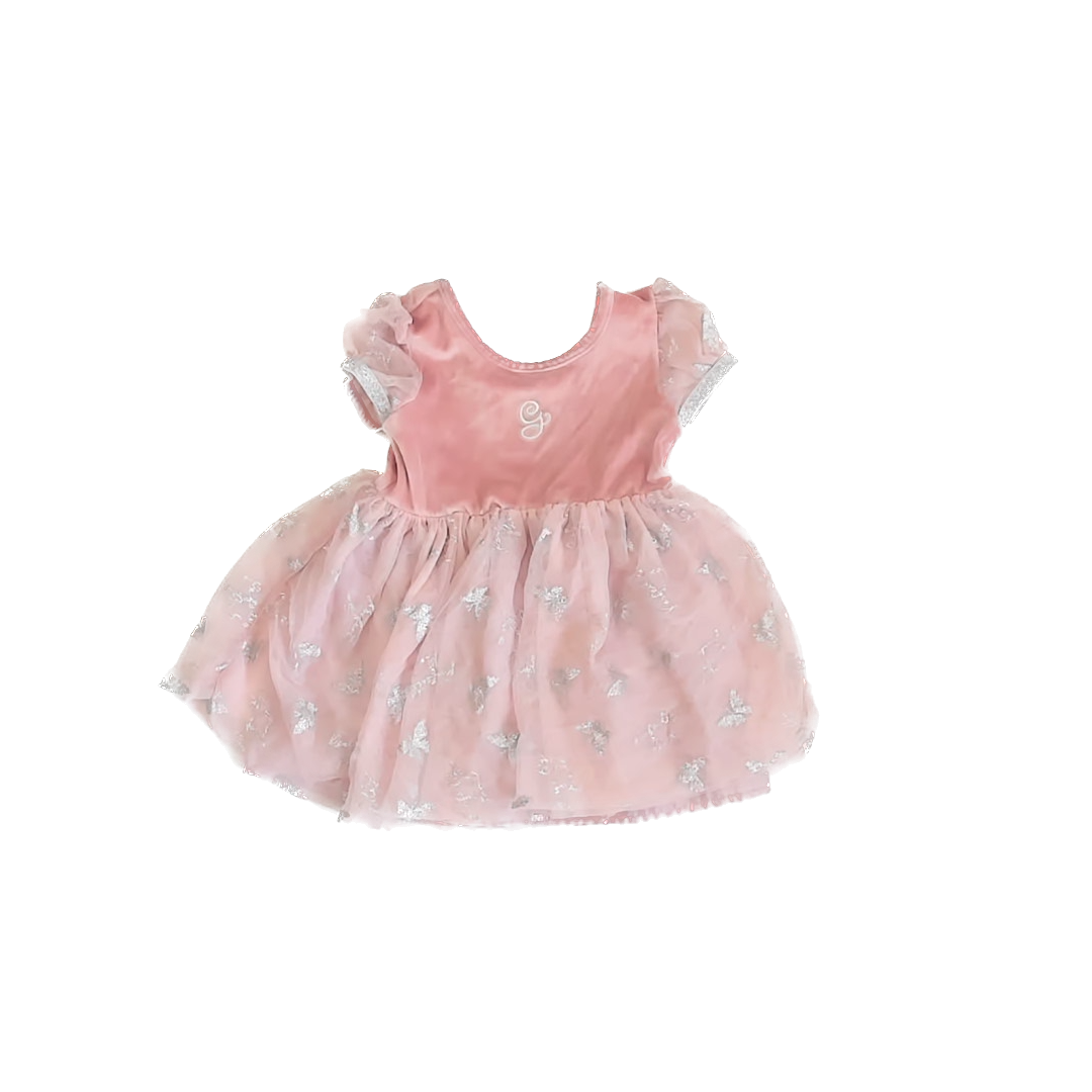 Modern Moments Girls Pink Wicked Glinda Dress Size: 2T Pink Wicked Glinda