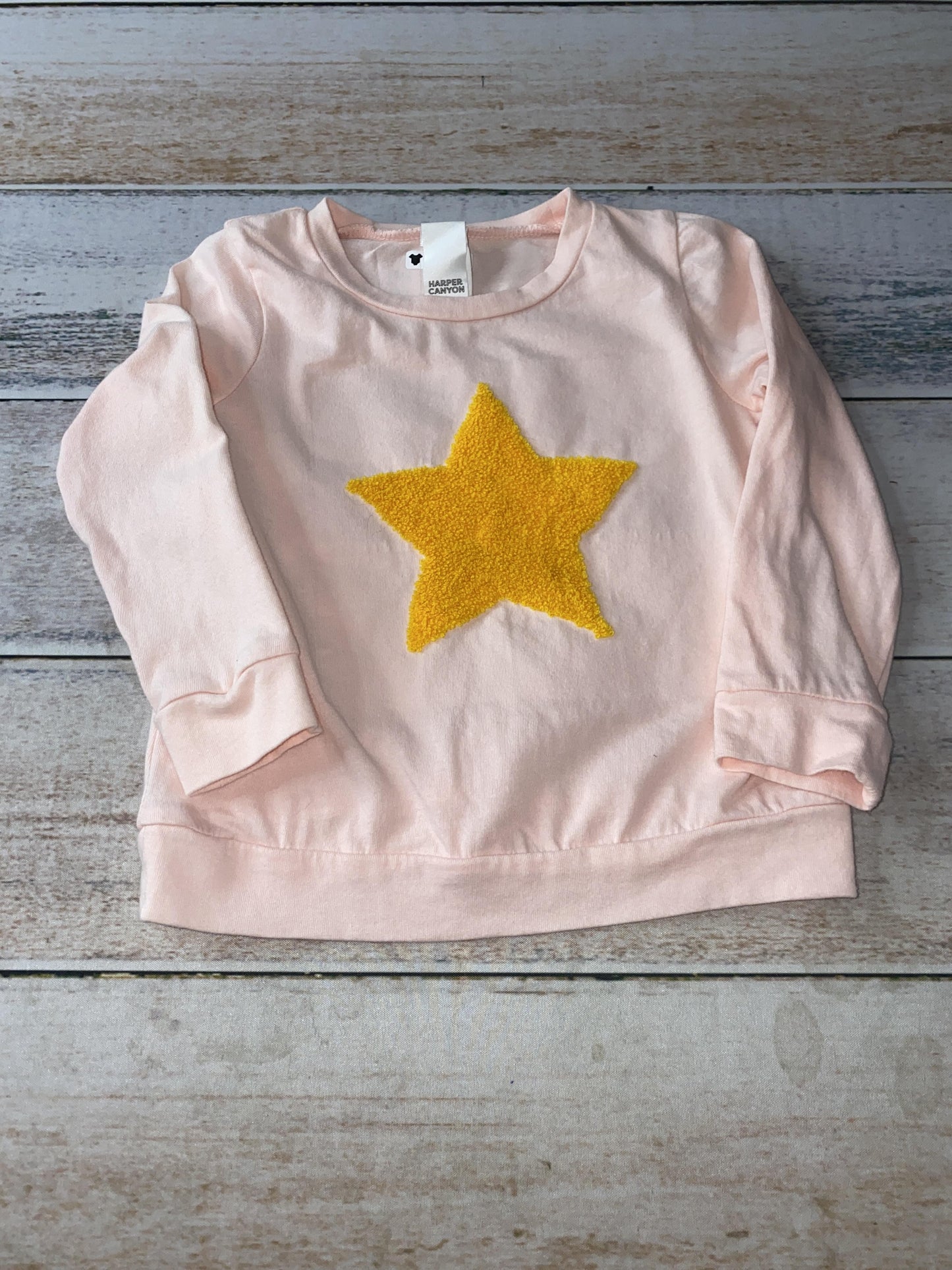 Harper Canyon Girls pink | Yellow | Stars Sweater Size: 18 months pink | Yellow | Stars
