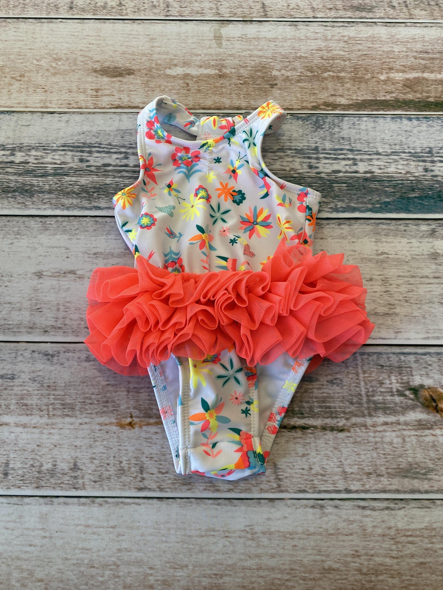 Cat & Jack Girls pink | Yellow | White Swimwear Size: 9 months pink | Yellow | White