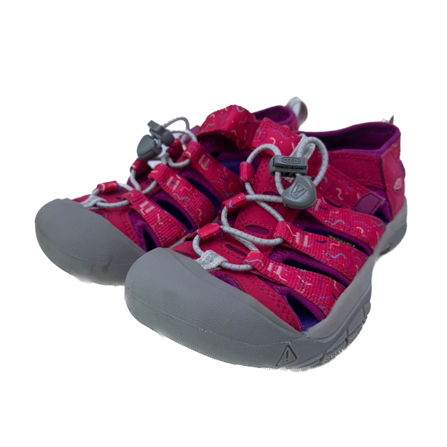 Keen Girls Pink Sandals Size: 1 Yourth Pink