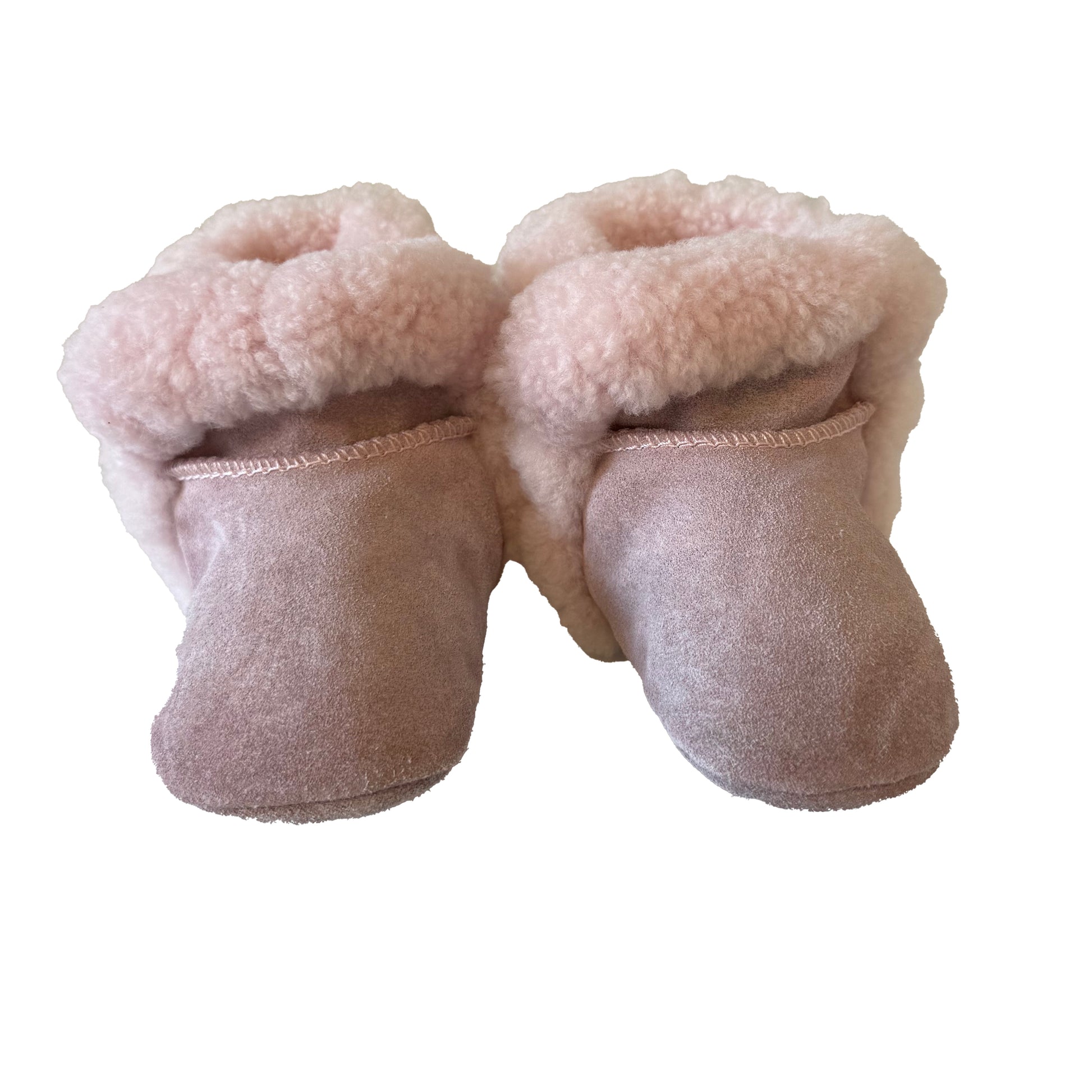 Ugg Girls Pink Booties Size: 2-3 Infant Pink