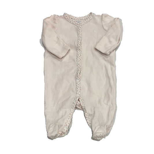 Ralph Lauren Girls Pink Long Sleeve Outfit Size: 3 Months Pink