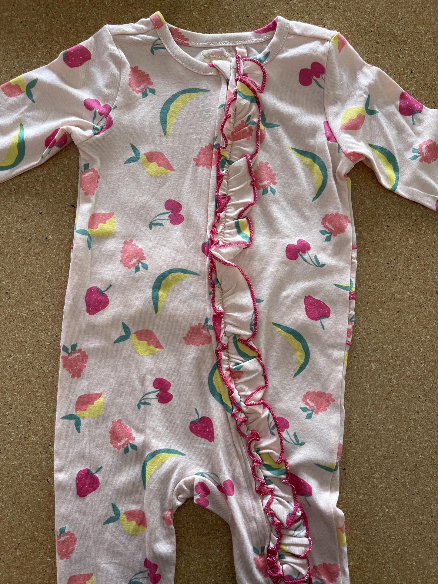 Jessica Simpson Girls pink Pajamas Size: 6-9 months pink