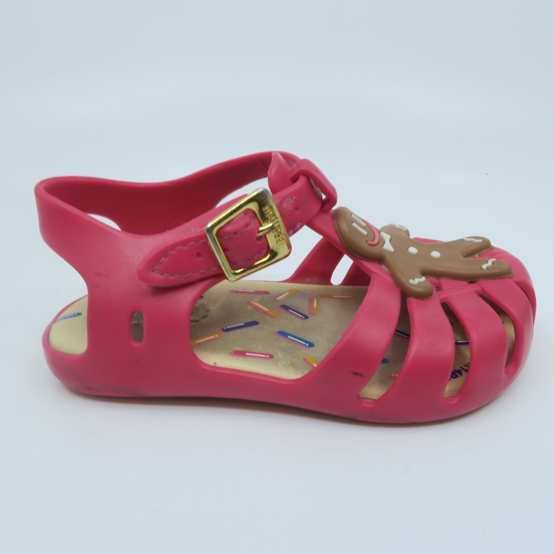 Mini Melissa Girls Pink Sandals Size: 5 Toddler Pink