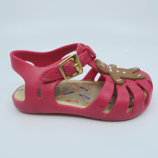 Mini Melissa Girls Pink Sandals Size: 5 Toddler Pink