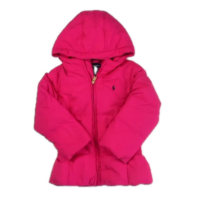 Ralph Lauren Girls Pink Jacket Size: 4T Pink