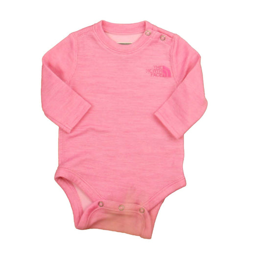 The North Face Girls Pink Onesie Size: 3-6 Months Pink