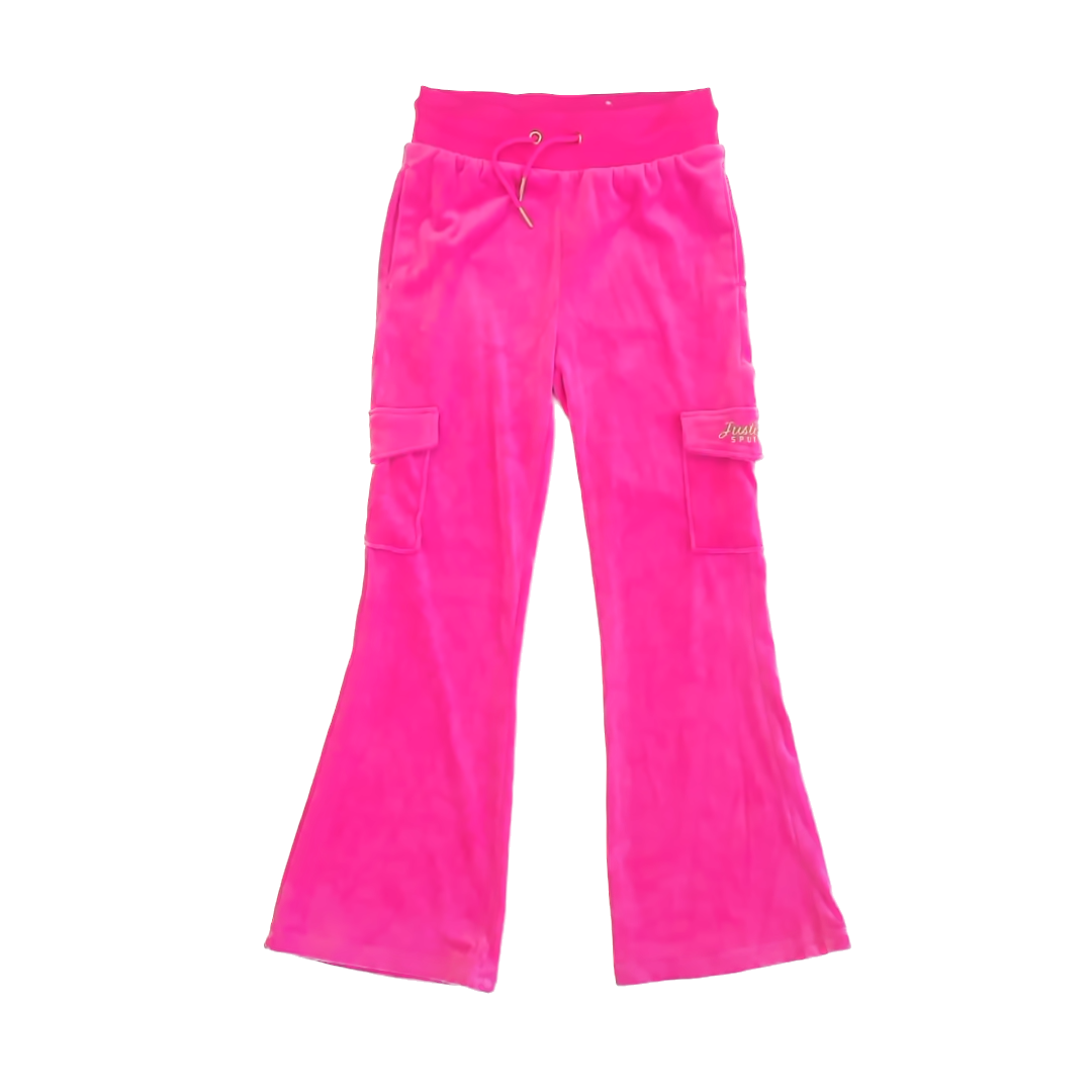 Justice Girls Pink Casual Pants Size: 7-8 Years Pink