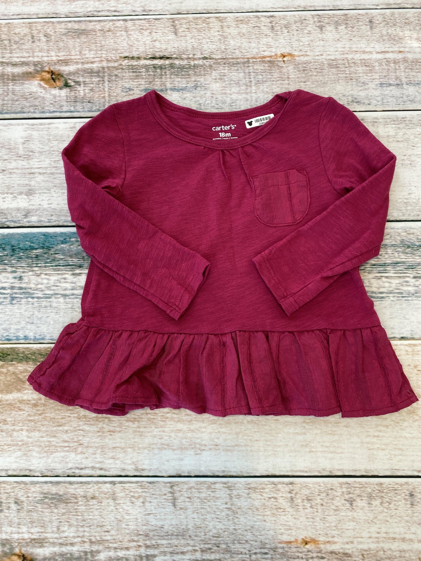 Carters Girls pink Dress Size: 18 months pink