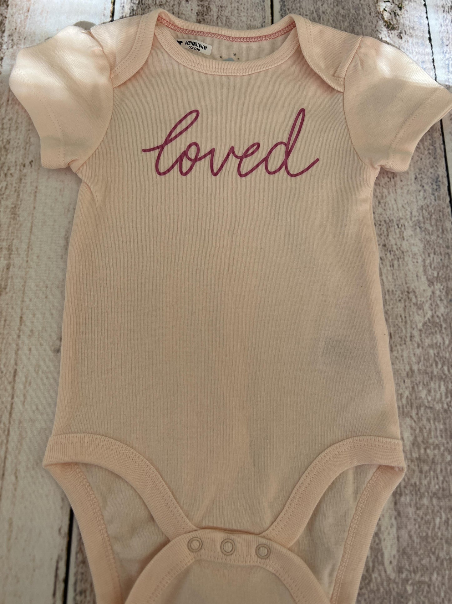 Cloud Island Girls pink Onesie Size: 6-9 months pink