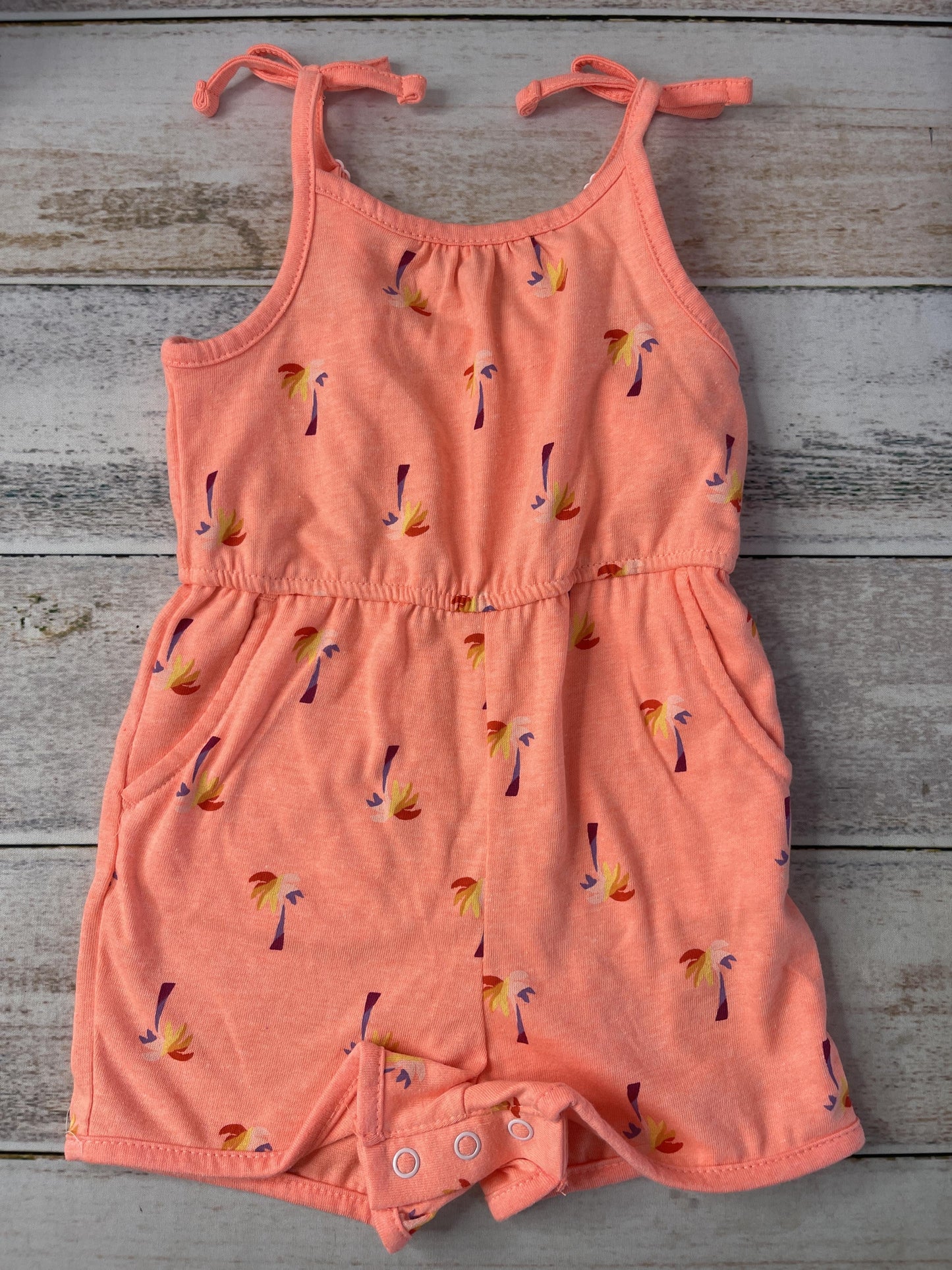 Cat & Jack Girls pink Romper Size: 18 months pink