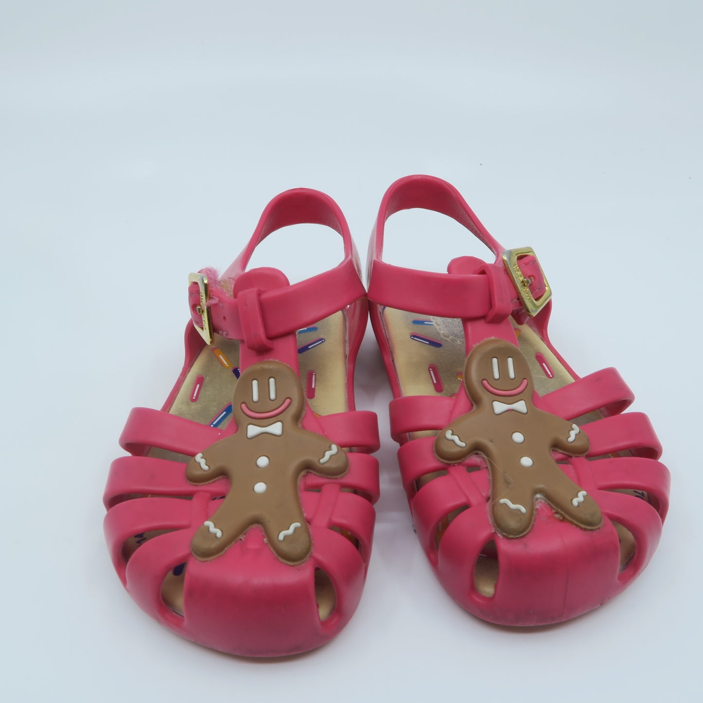 Mini Melissa Girls Pink Sandals Size: 5 Toddler Pink