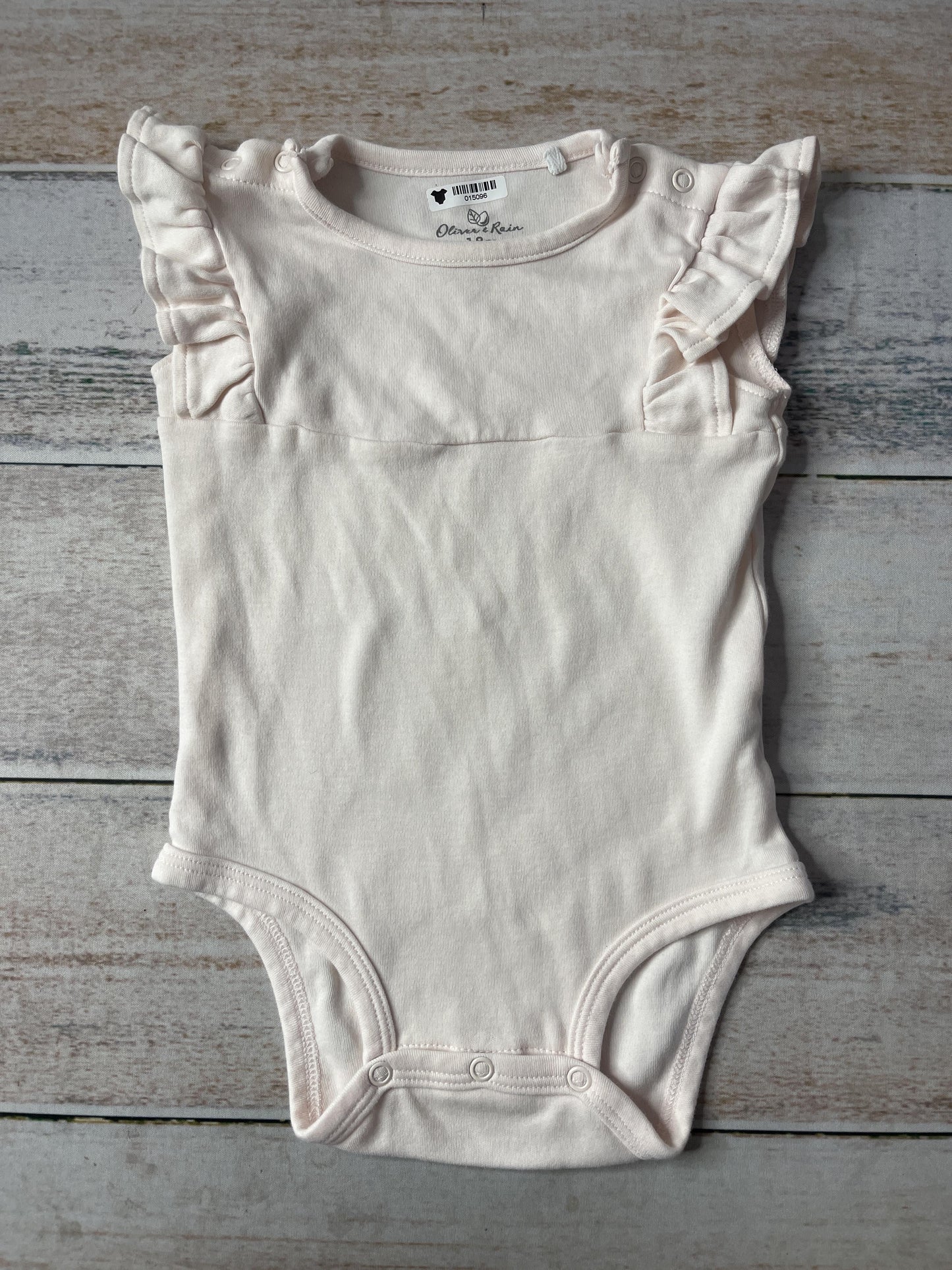 Oliver & Rain Girls pink Onesie Size: 18 months pink