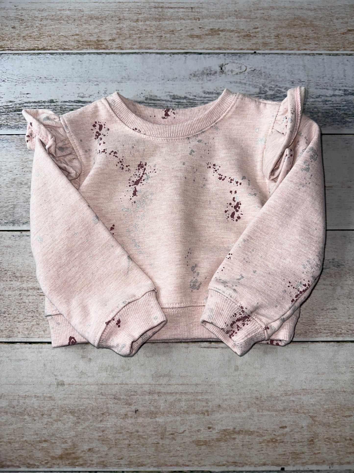 Joes Jeans Girls pink Sweatshirt Size: 24 months pink