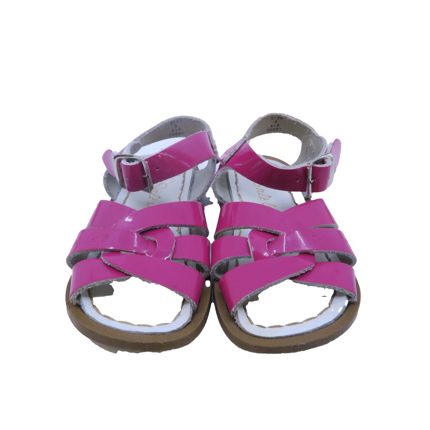 Hoy Saltwater Girls Pink Sandals Size: 6 Toddler