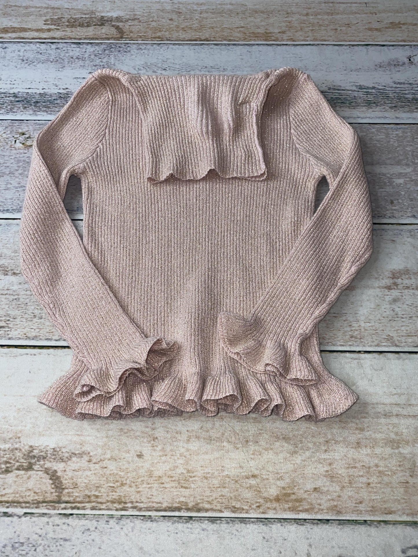 Primark Girls pink Long Sleeve Shirt Size: 5-6 Years pink