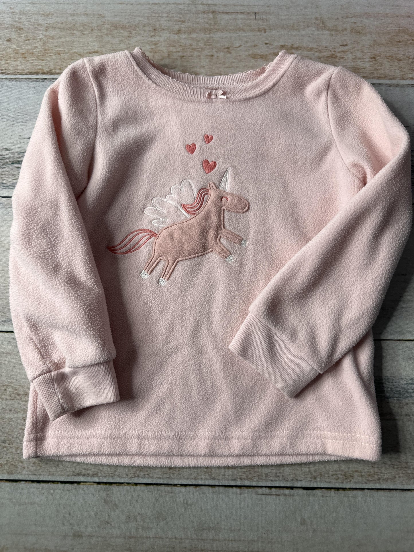 Carters Girls pink Pajamas Size: 2T pink