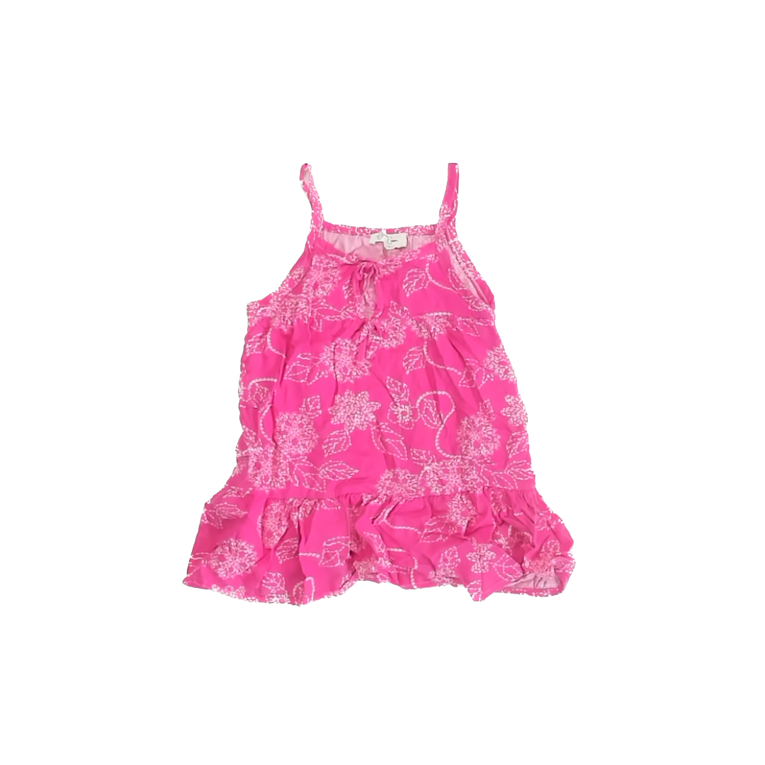 Jessica Simpson Girls Pink Sun Dress Size: 3T Pink