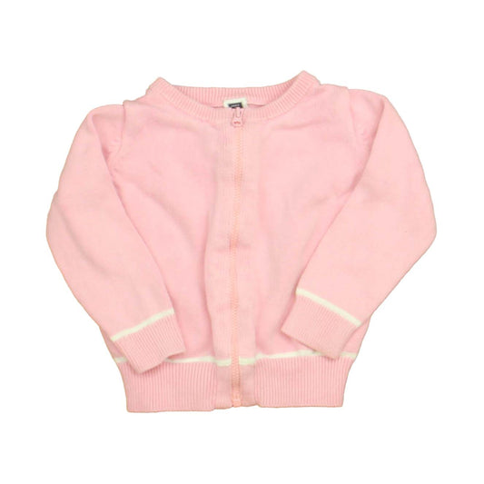 Janie and Jack Girls Pink Cardigan Size: 18-24 Months Pink