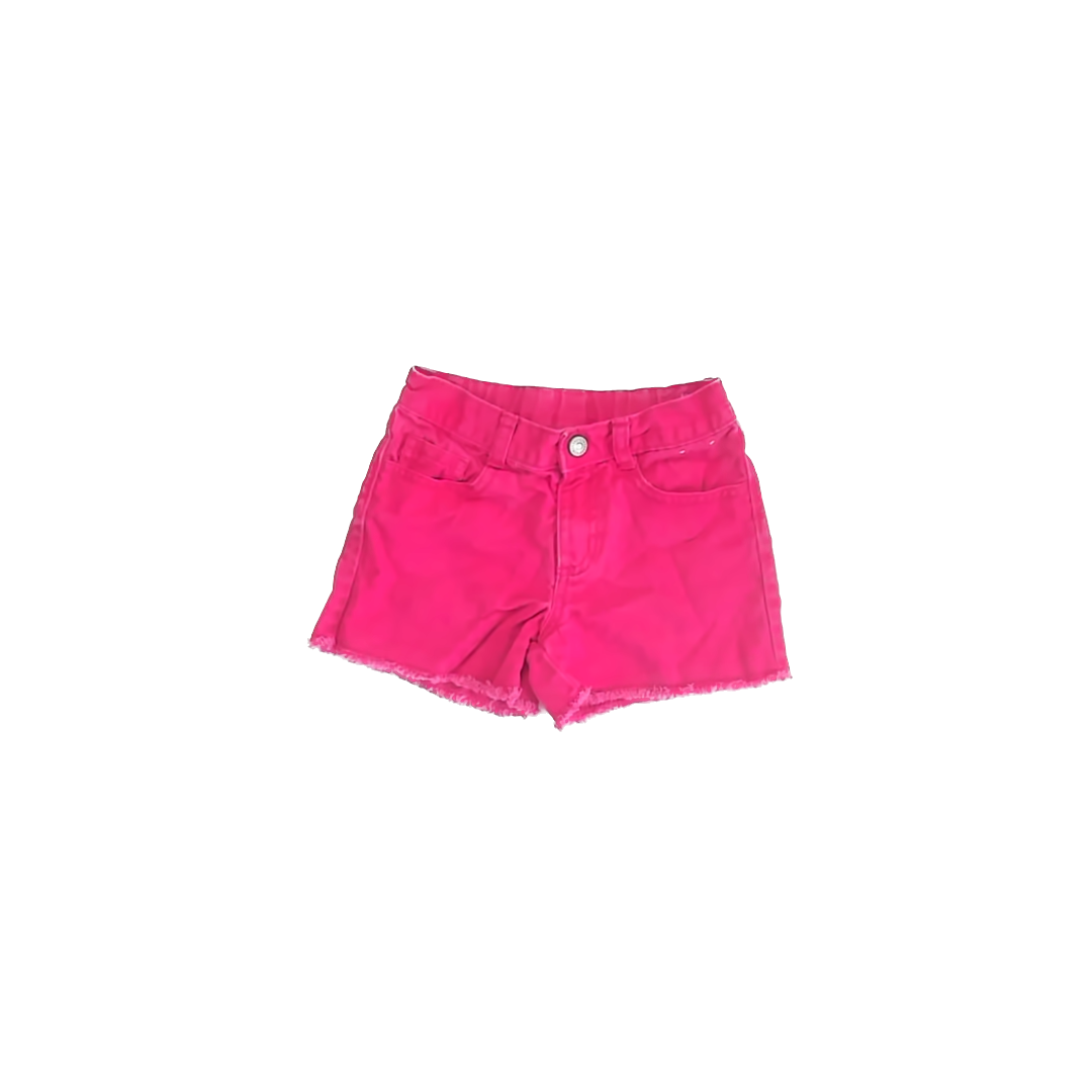Gymboree Girls Pink Jean Shorts Size: 6 Years Pink
