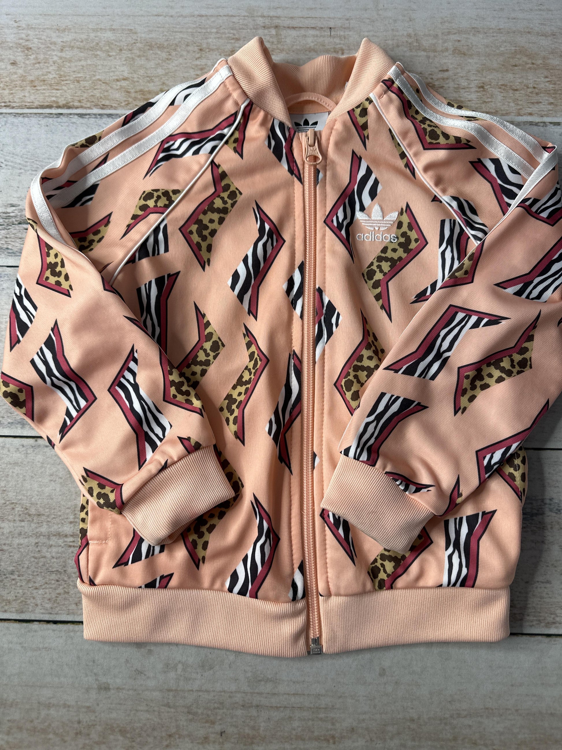 Adidas Unisex pink Jacket Size: 3T pink